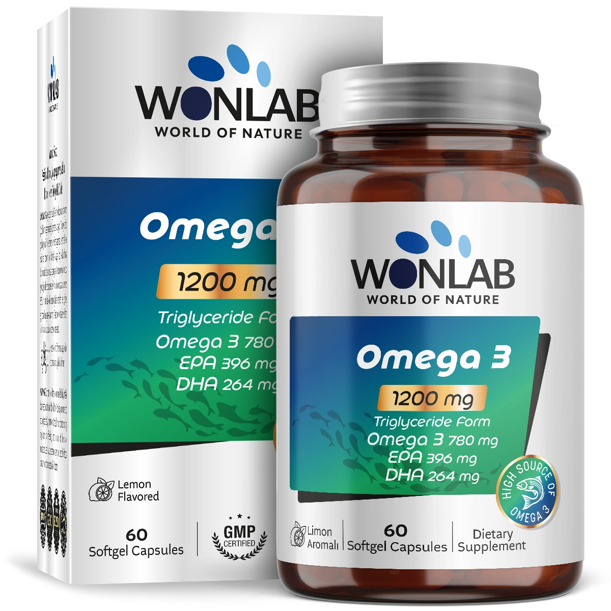 Omega 3 - 60 Softgel Capsules