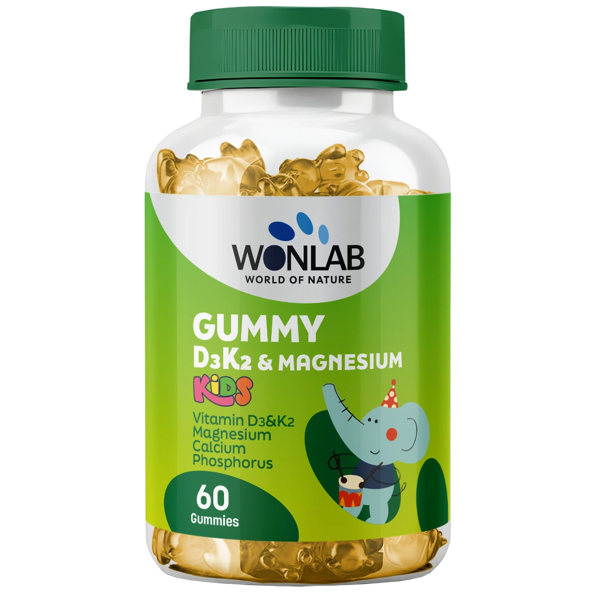 Gummy D3K2 & Magnesium Kids